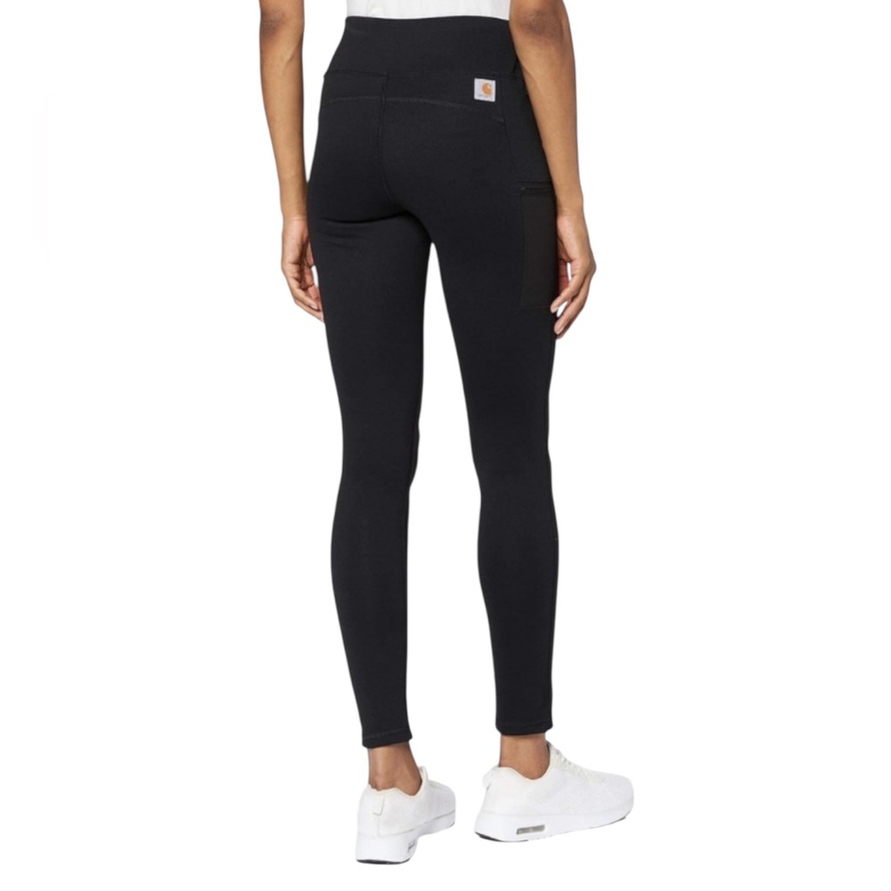 Carhartt Womens Force Fitted Lightweight Utility Legging Black Sz XS